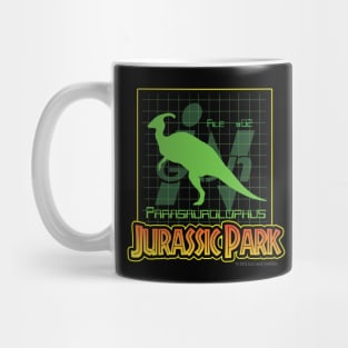 Ingen Files #2 (Parasaurolophus) - Jurassic Park Mug